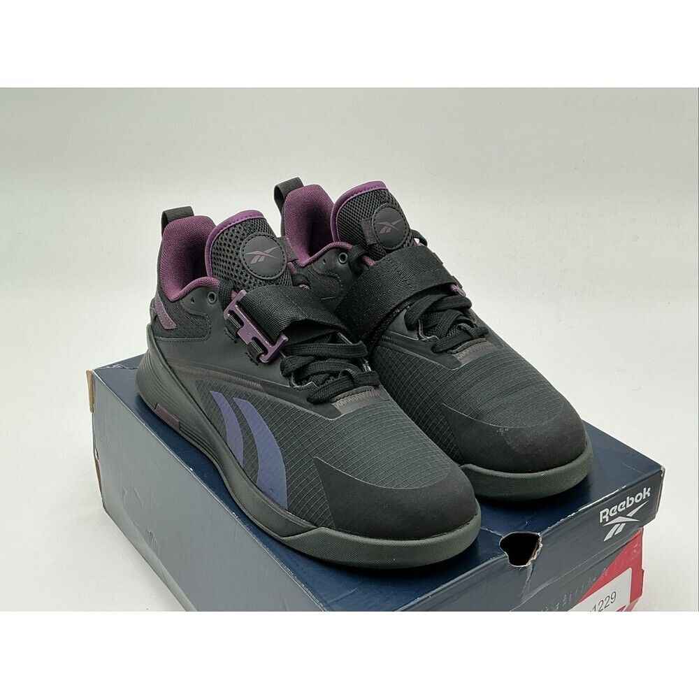 Reebok Lifter PR III 100211600 Men's US 8.5D Black Weightlifting Shoes Ebay1229